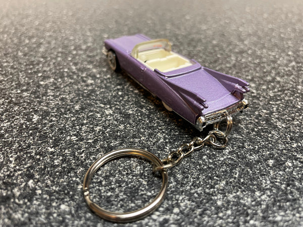 1959 Cadillac Coupe DeVille Convertible keychain Hot Wheels Matchbox