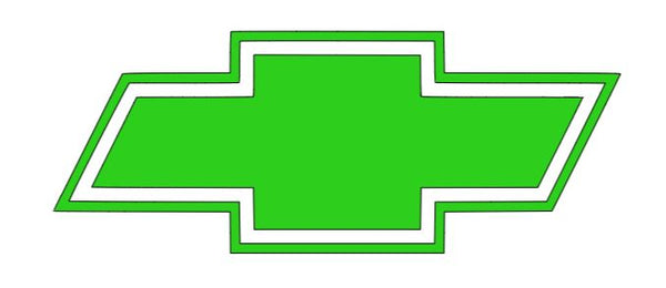 Chevy Bowtie Logo Vinyl Sticker Decal 4" 6" 8" 10" 12" 16" 20" 24" 28" Colors
