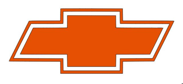 Chevy Bowtie Logo Vinyl Sticker Decal 4" 6" 8" 10" 12" 16" 20" 24" 28" Colors