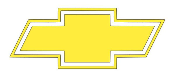 Chevy Bowtie Logo Vinyl Sticker Decal 4" 6" 8" 10" 12" 16" 20" 24" 28" Colors