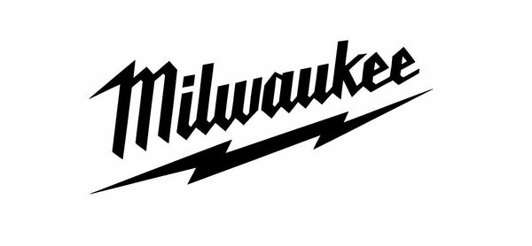 Milwaukee Tools Logo Vinyl Decal Sticker 6" 8" 12" 18" or 24" M12 M18 BIG