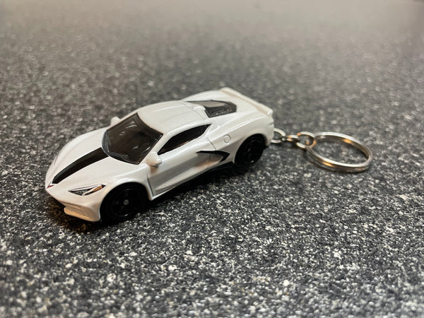 C8 Corvette Stingray keychain Hot Wheels Matchbox