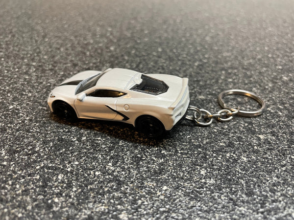 C8 Corvette Stingray keychain Hot Wheels Matchbox