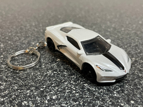 C8 Corvette Stingray keychain Hot Wheels Matchbox