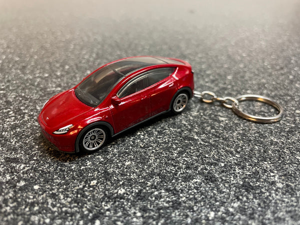 Tesla Model Y keychain Hot Wheels Matchbox S 3 X Y EV