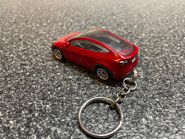 Tesla Model Y keychain Hot Wheels Matchbox S 3 X Y EV