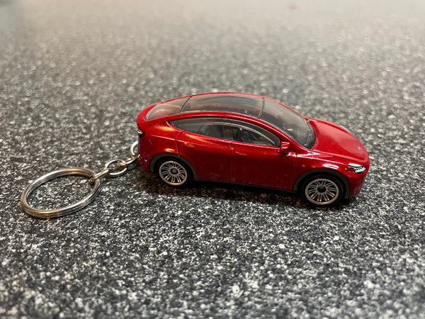 Tesla Model Y keychain Hot Wheels Matchbox S 3 X Y EV