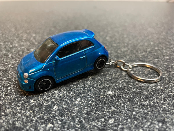 Fiat 500 keychain Hot Wheels Matchbox