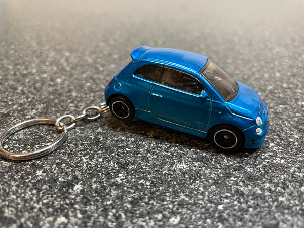 Fiat 500 keychain Hot Wheels Matchbox