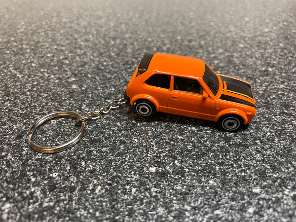 1973 Honda Civic Custom Keychain Hot Wheels Matchbox