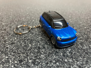 Mini Cooper Countryman keychain Hot Wheels Matchbox