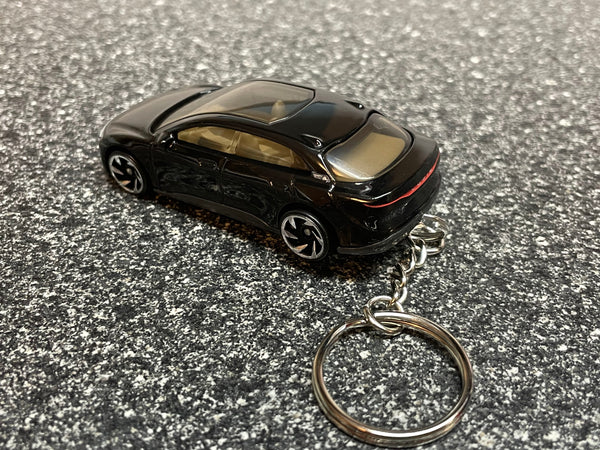 Lucid Air Keychain Hot Wheels Matchbox EV