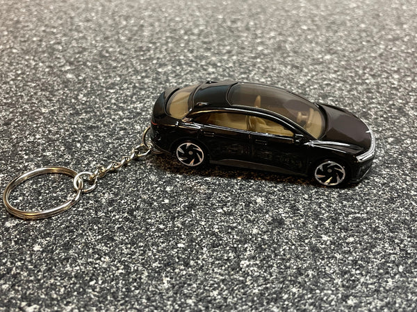 Lucid Air Keychain Hot Wheels Matchbox EV