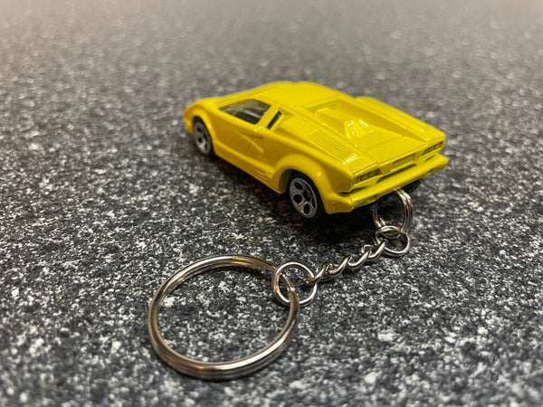 Lamborghini Countach Keychain Hot Wheels Matchbox