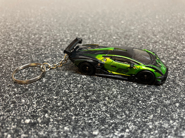 Lamborghini Senza SCV12 Keychain Hot Wheels Matchbox