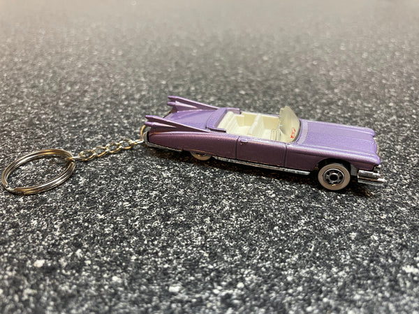 1959 Cadillac Coupe DeVille Convertible keychain Hot Wheels Matchbox