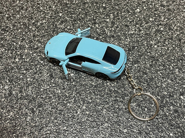 Porsche Taycan Keychain Hot Wheels Matchbox