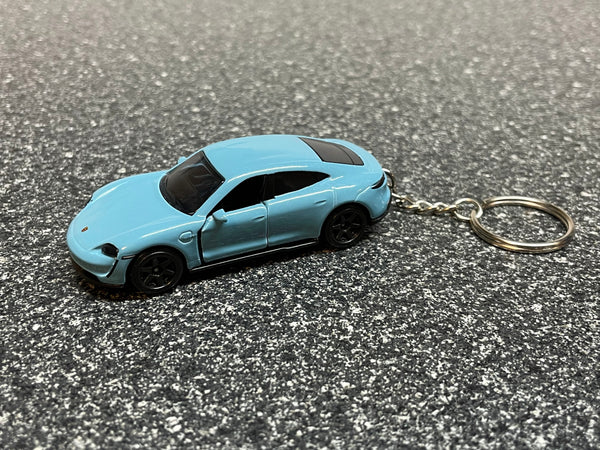 Porsche Taycan Keychain Hot Wheels Matchbox