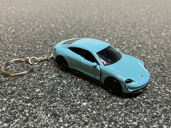 Porsche Taycan Keychain Hot Wheels Matchbox