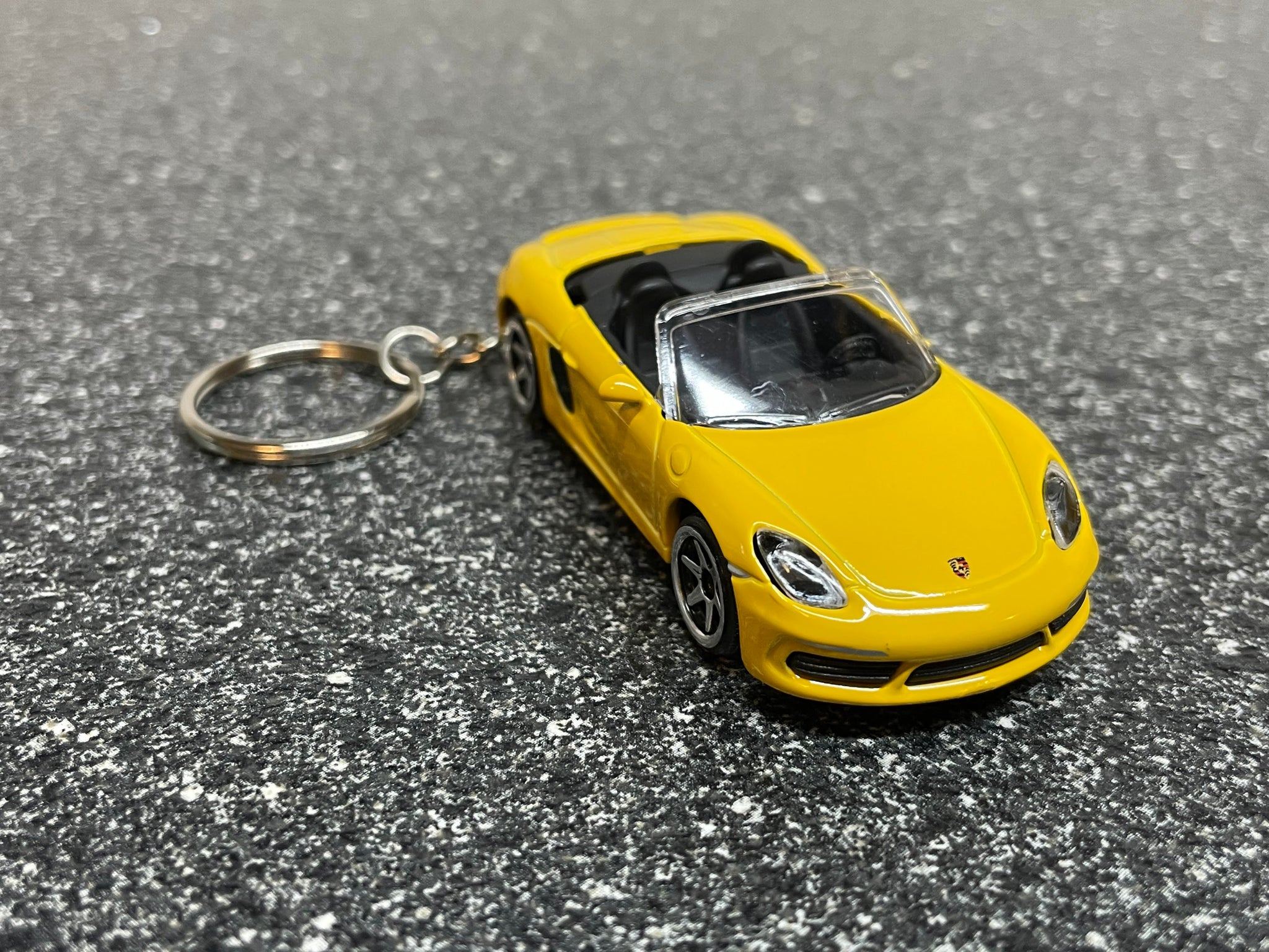 Porsche 718 Boxster Keychain Hot Wheels Matchbox