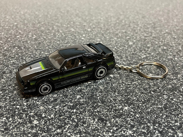 1984 Ford Mustang SVO Fox Body Keychain Hot Wheels Matchbox