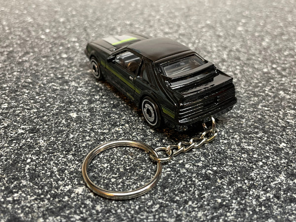 1984 Ford Mustang SVO Fox Body Keychain Hot Wheels Matchbox