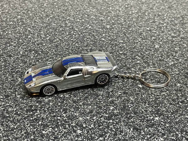 Ford GT GT40 Shelby Keychain Diecast Car Hot Wheels Matchbox