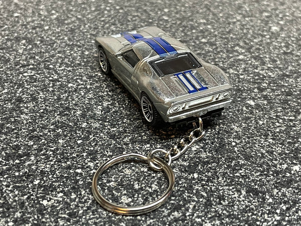 Ford GT GT40 Shelby Keychain Diecast Car Hot Wheels Matchbox