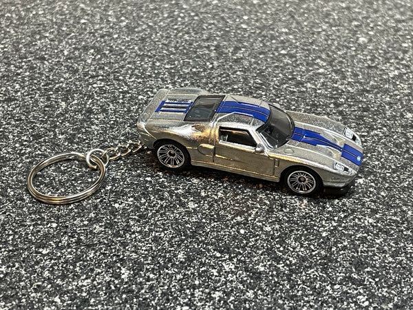 Ford GT GT40 Shelby Keychain Diecast Car Hot Wheels Matchbox