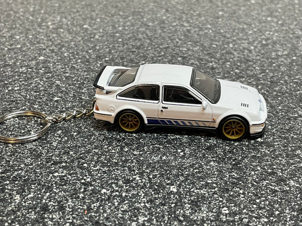 1987 Ford Cosworth Serra Escort RS Keychain Hot Wheels