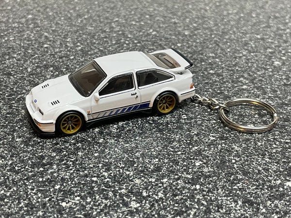 1987 Ford Cosworth Serra Escort RS Keychain Hot Wheels