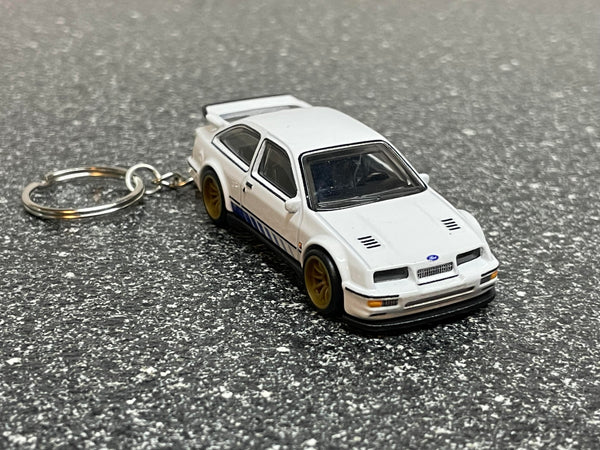 1987 Ford Cosworth Serra Escort RS Keychain Hot Wheels