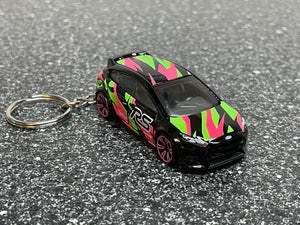 Ford Focus RS ST Keychain Hot Wheels