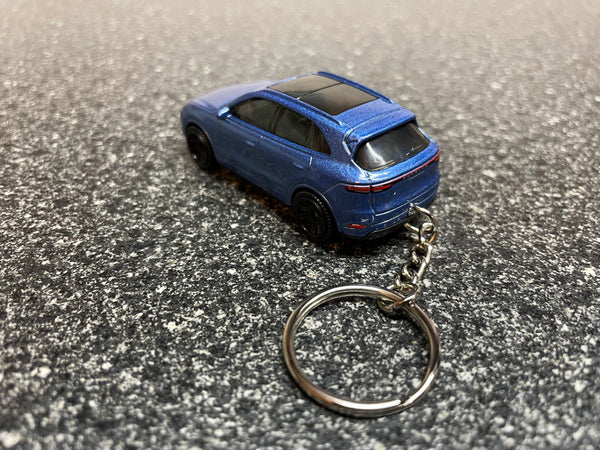 Porsche Cayenne Turbo SUV Keychain Hot Wheels Matchbox