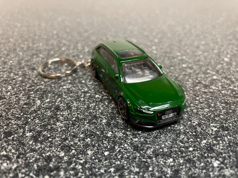 Audi RS 6 Avant RS6 Keychain Green Hot Wheels Matchbox