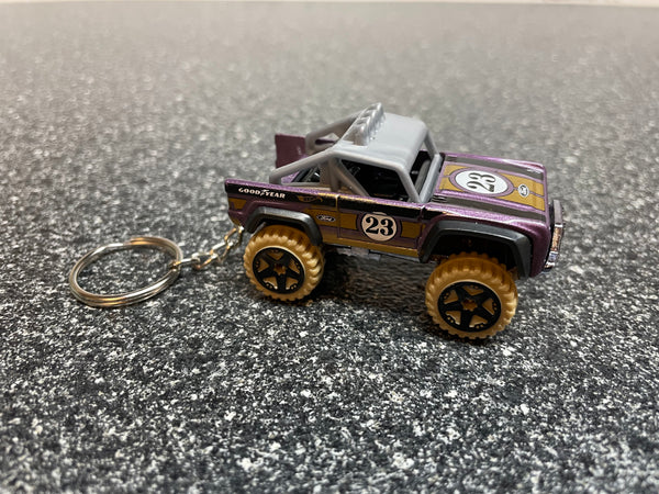 Bronco 4x4 Offroad Prerunner Keychain Hot Wheels Matchbox