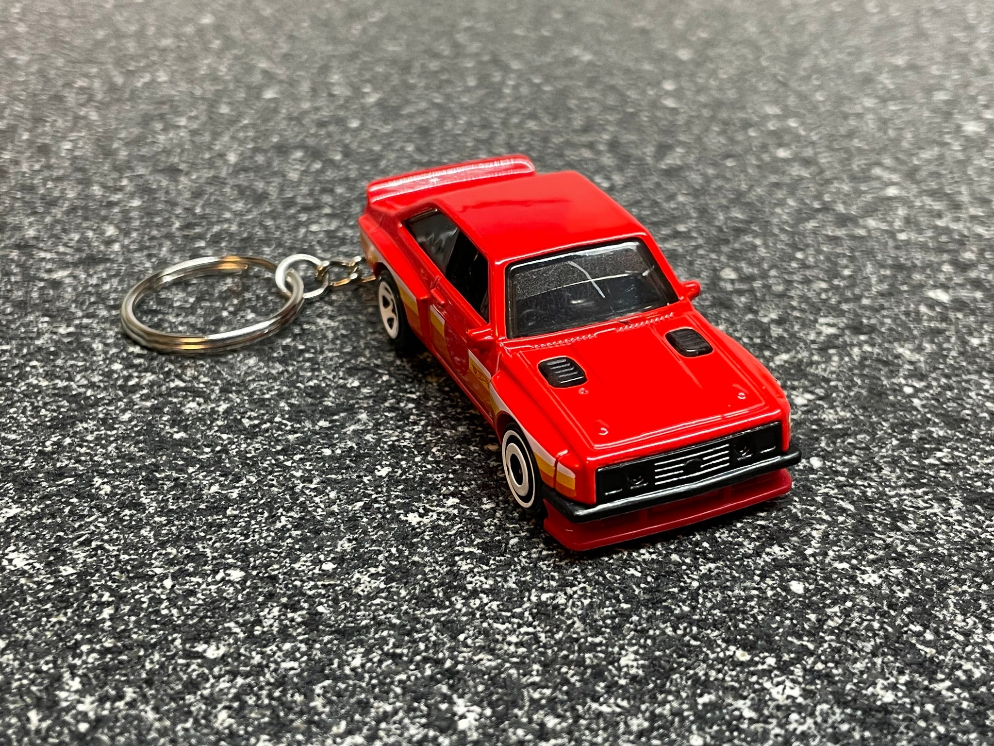 Ford Escort RS2000 Red Keychain Hot Wheels Matchbox