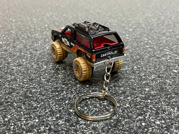 Chevy S10 Blazer 4x4 Offroad Prerunner Keychain Hot Wheels Matchbox