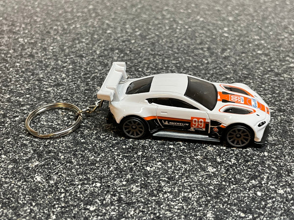 Aston Martin Vantage GTE Keychain Hot Wheels Matchbox