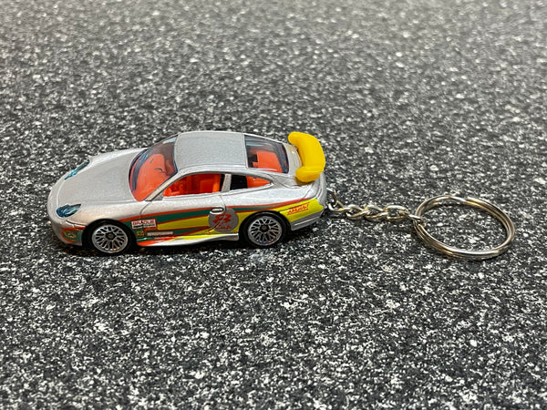 Porsche 911 996 GT3 Cup Keychain Hot Wheels Matchbox