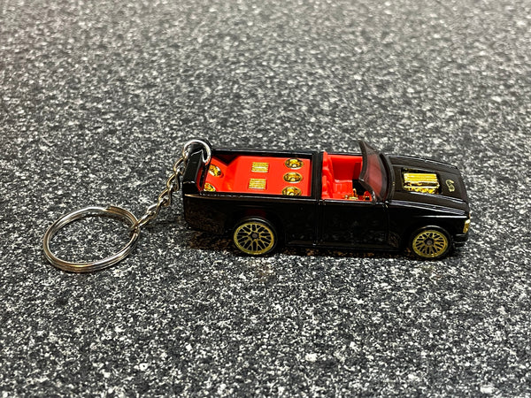 Mini Truck Miniturck Custom Keychain Lowrider Diecast Car Matchbox Hot Wheels