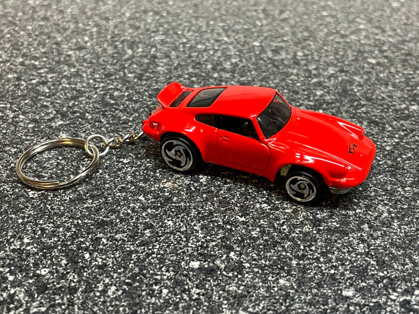 Porsche 911 Carrera RS Red Keychain Hot Wheels Matchbox