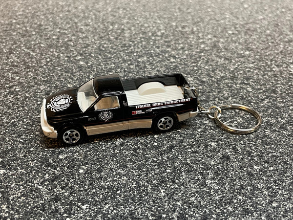 1996 Dodge Ram 1500 Truck Keychain Diecast Car Matchbox Hot Wheels