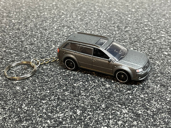 2004 Audi RS 6 Avant RS6 Keychain Gray Hot Wheels Matchbox