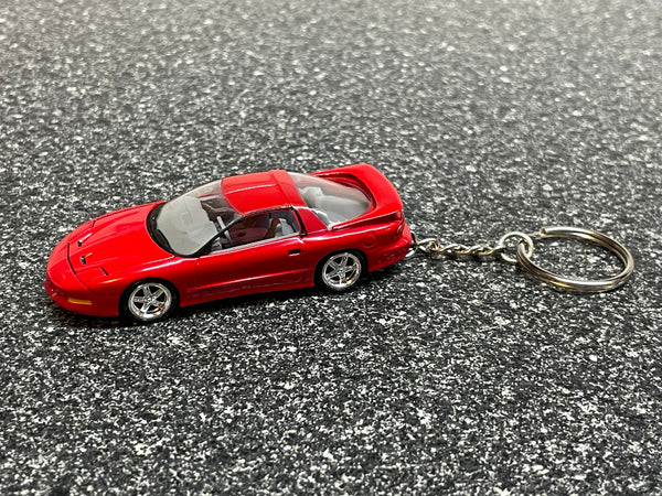 1994 Pontiac Firebird TransAM T/A Keychain  Red Diecast Car Hot Wheels Matchbox