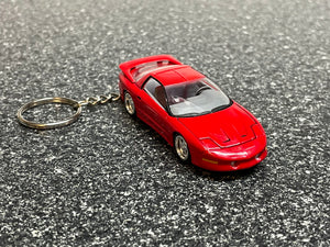 1994 Pontiac Firebird TransAM T/A Keychain  Red Diecast Car Hot Wheels Matchbox