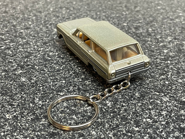1964 Ford Fairlane Station Wagon Keychain Diecast Car Hot Wheels Matchbox