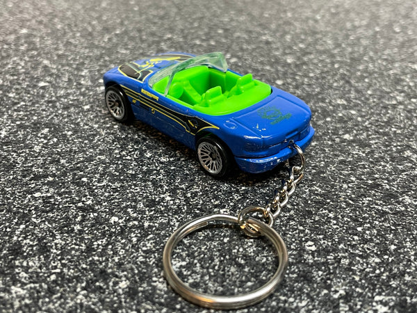 Mazda Miata Keychain Matchbox Hot Wheels Car First Gen 1990