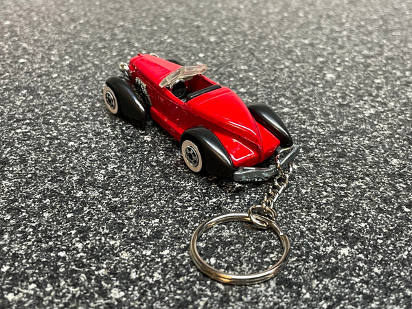 Auburn 852 Keychain Diecast Car Hot Wheels Matchbox