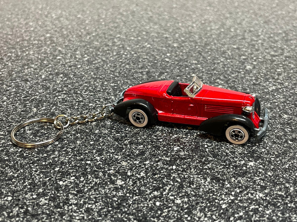 Auburn 852 Keychain Diecast Car Hot Wheels Matchbox